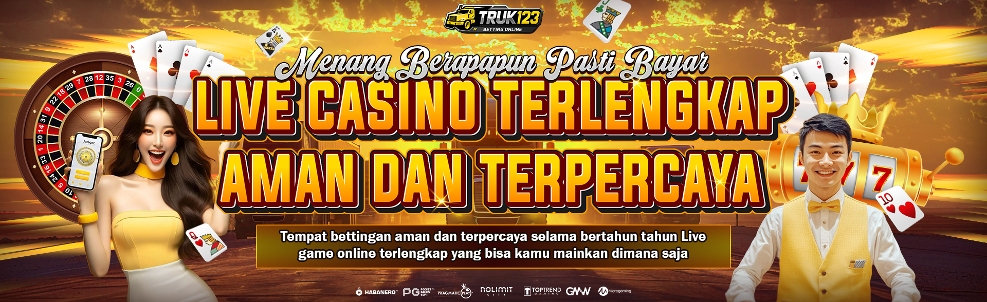 LIVE CASINO TERLENGKAP AMAN DAN TERPERCAYA