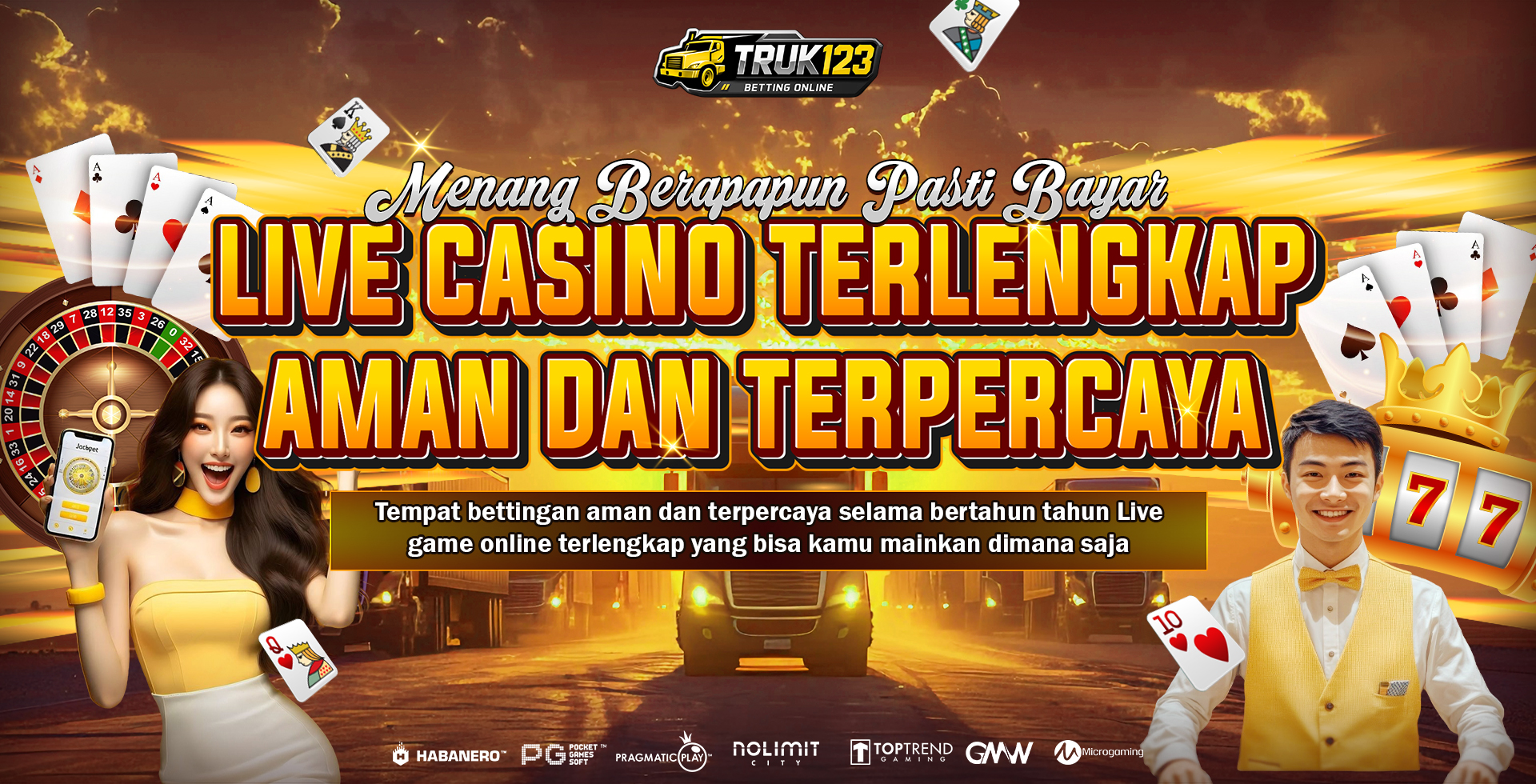 LIVE CASINO TERLENGKAP AMAN DAN TERPERCAYA