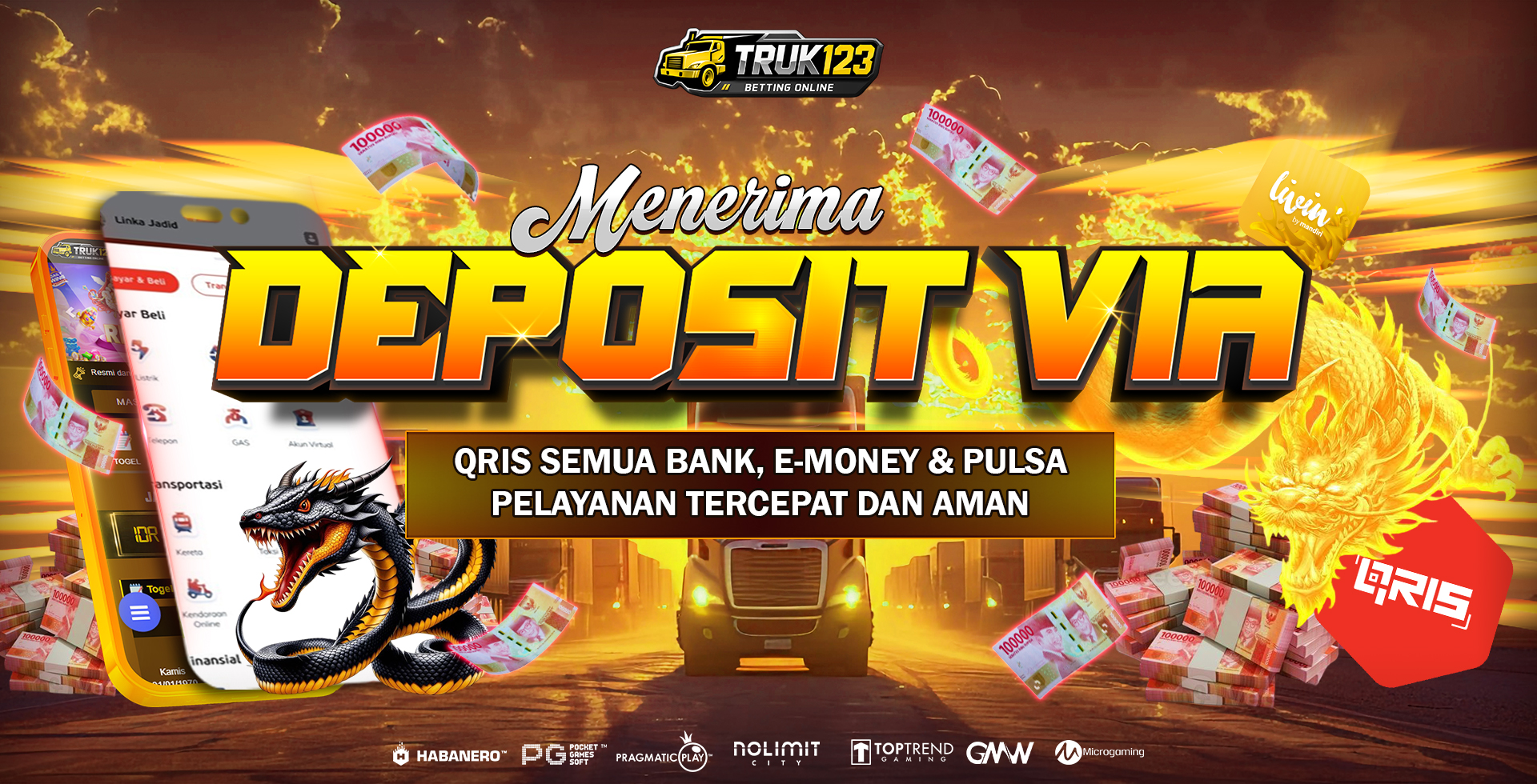 DEPOSIT VIA ALL BANK